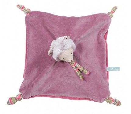  the pachats baby comforter purple mouse 